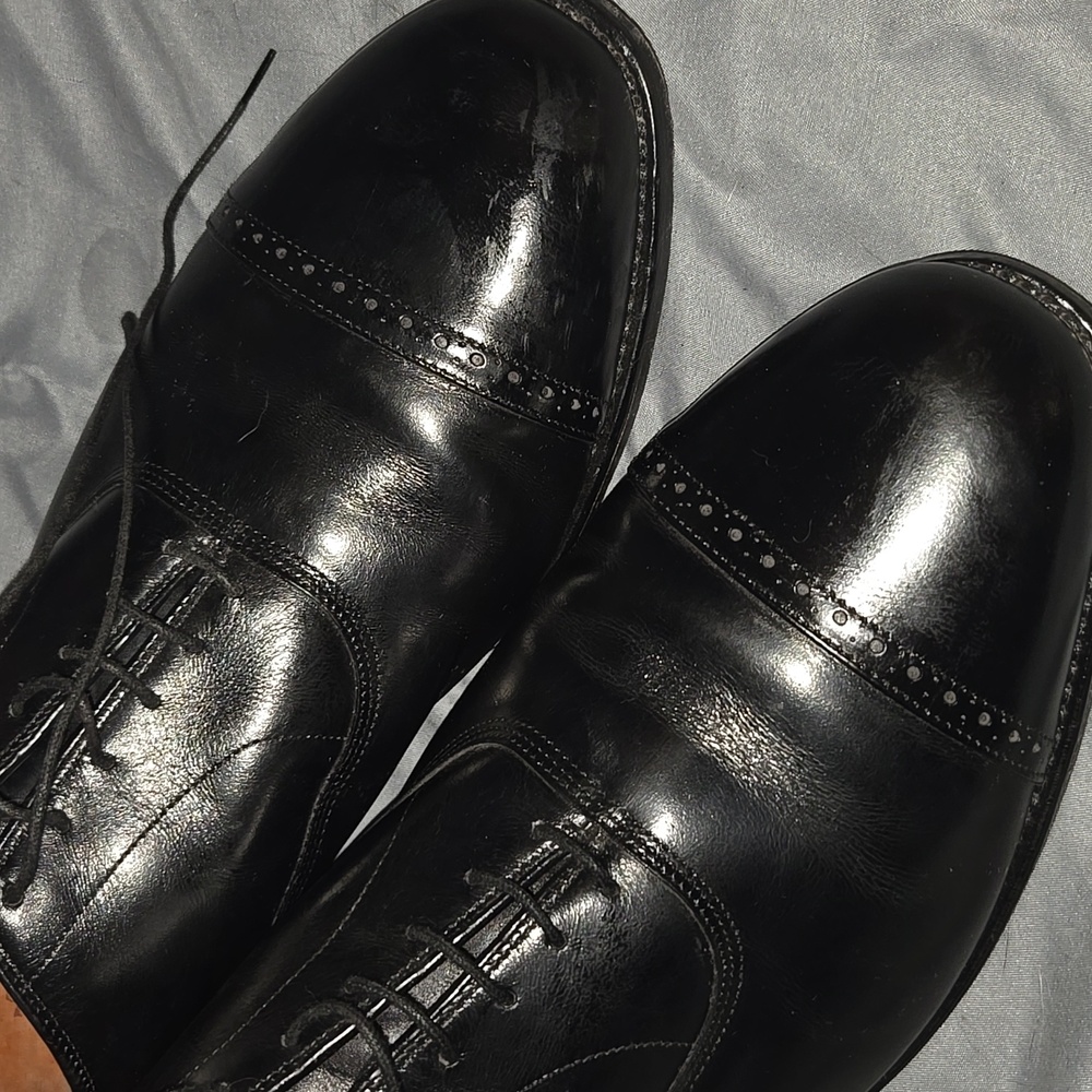 Allen Edmonds Black Oxford Sz 15 EEE - Picture 8 of 8